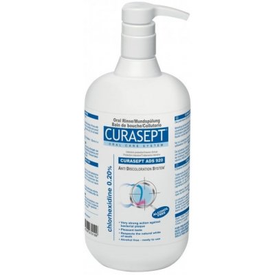 Curasept ADS 220 ústní voda 0,20% CHX + pumpička, 900 ml