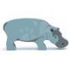 Dřevěná hračka Tender Leaf Toys dřevěný hroch Hippopotamus stojící