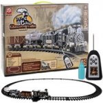 Kruzzel 17247 Velká vláčkodráha s parní lokomotivou – Zboží Dáma