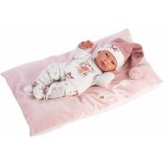 Llorens 73880 NEW BORN HOLČIČKA realistická miminko s celovinylovým tělem 40 cm – Zbozi.Blesk.cz