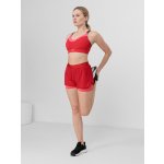 4F dámské sportovní kraťasy H4L22-SKDF011 dark red – Zboží Dáma