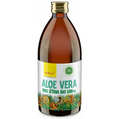 Wolfberry Aloe vera šťáva 100% BIO 500 ml – Hledejceny.cz