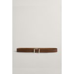 Gant LOGO LEATHER BELT hnědá – Zbozi.Blesk.cz