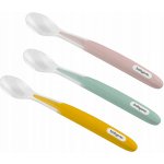 BabyOno Silikonová lžička měkká malá zelená – Zboží Mobilmania