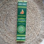 Ayurvedic Patchouli masala vonné tyčinky 15 g – Hledejceny.cz