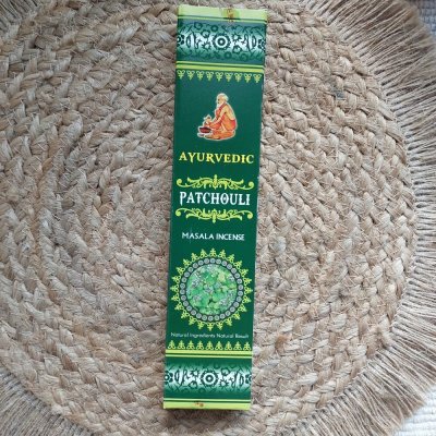 Ayurvedic Patchouli masala vonné tyčinky 15 g – Hledejceny.cz