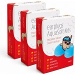 Earplugs AquaSoft Kids sada 3 balení – Zboží Mobilmania