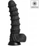 Hidden Desire Extreme Vibrating Dragon Monster Dildo Black – Zboží Dáma