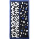 Desigual Arty Flower Rectangle šátek negro