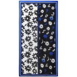 Desigual Arty Flower Rectangle šátek negro – Hledejceny.cz