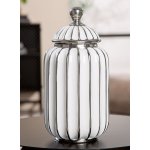 Gilde Váza s víkem Stripes, 33,5 cm – Hledejceny.cz