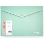 Spoko Spisové desky s drukem ReLeaf Soft touch A4 mentolová – Zboží Mobilmania