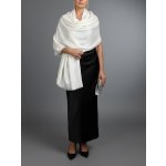 Classic Scarf společenská šála bílá – Zboží Dáma