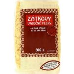 Zátkovy Vaječné Těstoviny Fleky zvlněné - 0,5 kg – Zboží Dáma