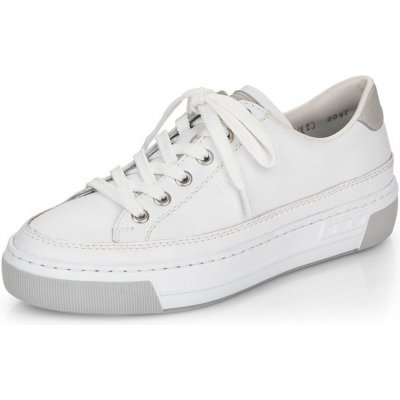Rieker dámské tenisky L8847-80 bílá – Zboží Dáma