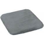 Bellatex Korall hladký šedý 40 x 40 cm – Sleviste.cz