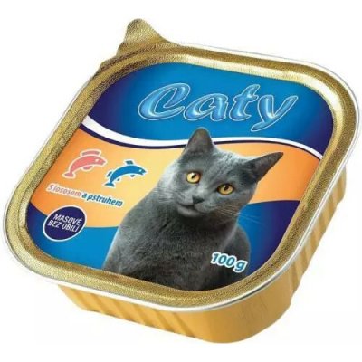 Caty paštika losospstruh k 100 g – Hledejceny.cz