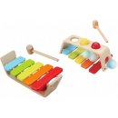 Dřevěná hračka Hape zatloukačka s xylofonem