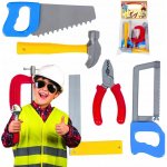 Teddies sada nářadí plast 6ks v sáčku 16x30x5cm – Hledejceny.cz