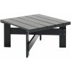 Zahradní stůl HAY Zahradní stolek Crate Low Table Large, Black