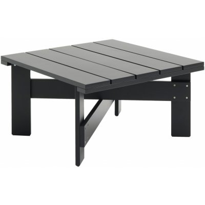 HAY Zahradní stolek Crate Low Table Large, Black – Hledejceny.cz