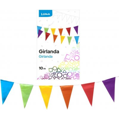 Girlanda vlajky 10m – Sleviste.cz
