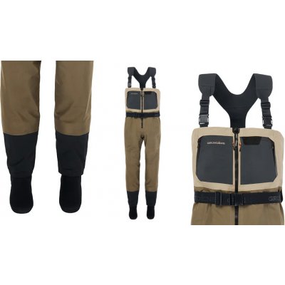 Grundéns Men´s Prsačky Boundary Stockingfoot Wader Stone Otter – Zbozi.Blesk.cz