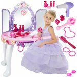 MalPlay Makeup Table with Stool | Sound and Light Effects | Play SetBeauty Studio with Cosmetic Mirror Accessories | Skvělý dárek pro děti od 3 let – Zbozi.Blesk.cz