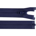 Prima-obchod Kostěný zip YKK No 5 délka 80 cm bundový, barva 919 modrá tmavá – Hledejceny.cz