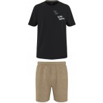 esmara Men pánské pyžamo černá/béžová – Hledejceny.cz