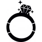 Artemiss Prstínek plastová šablona 438 E 29x29cm – Zboží Dáma