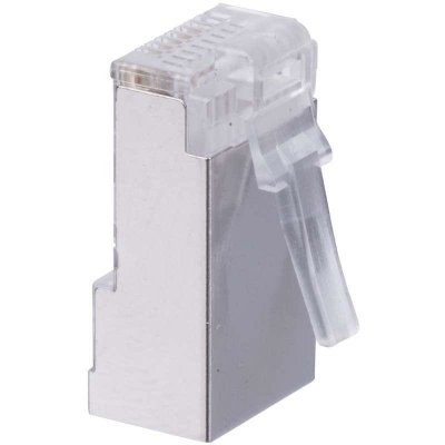 EMOS Konektor RJ45 pro FTP kabel (drát) CAT5E 1821100100 – Zboží Mobilmania