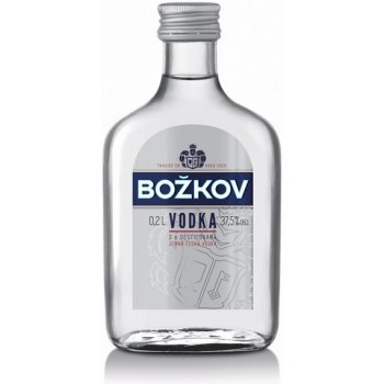 Božkov Vodka 37,5% 0,2 l (holá láhev)