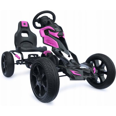 Joy4kids Šlapací motokára Joy4kids růžová – Hledejceny.cz