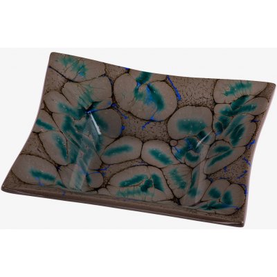 Preciosa Skleněná spékaná mísa Earth 230 x 230 mm – Sleviste.cz