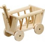 Flamingo doplněk pro hlodavce vozík NATURE WOOD MANGER HANDCART 29 cm – Zboží Dáma
