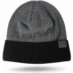 2moro pánská dvoubarevná zimní beanie černo-šedá – Hledejceny.cz