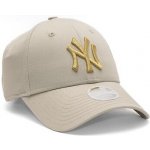 New Era 9FO Metallic Logo MLB New York Yankees Stone/Metallic Gold – Zbozi.Blesk.cz