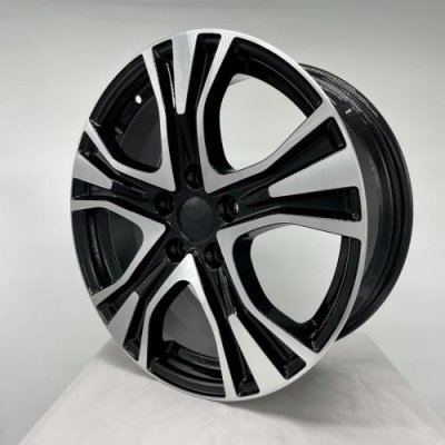 Vector R159 7x17 5x112 ET54 black polished – Zboží Mobilmania