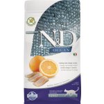 Farmina N&D Ocean GF Cat Adult Herring Orange 5 kg – Zboží Mobilmania