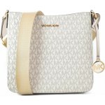 Michael Kors dámská kabelka crossbody Messenger Logo světlá vanilla – Hledejceny.cz