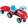 Alltoys Falk traktor Go Farm červené s volantem a valníkem