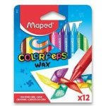 Maped Voskové pastelky Wax trojhranné 12 barev – Hledejceny.cz