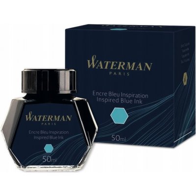 Waterman 1507/7510670 lahvičkový inkoust světle modrý – Zboží Živě