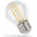Spectrum SPECTRUMLED LED BALL G45 E-27 230V 1W COG Teplá bílá CLEAR – Zboží Mobilmania