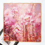 hedvábný šátek Království leknínů – Zboží Mobilmania