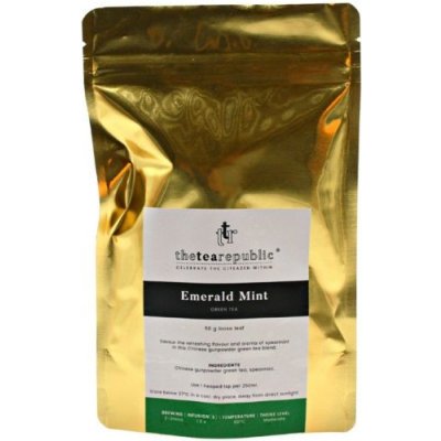 The Tea Republic Sypaný čaj Emerald Mint ve vaku 50 g