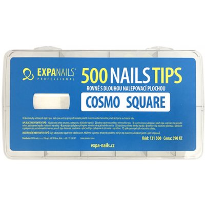EXPA-nails Tipy COSMO Square box 200 ks – Sleviste.cz