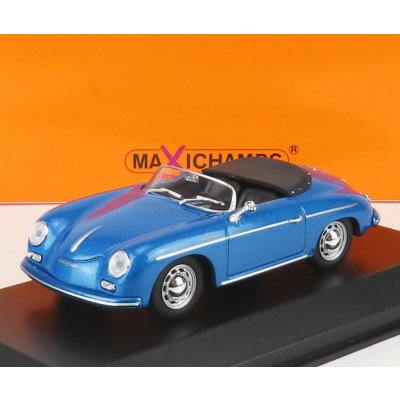 Minichamps Porsche 356a Speedster Cabriolet 1956 Blue Met 1:43 – Zbozi.Blesk.cz