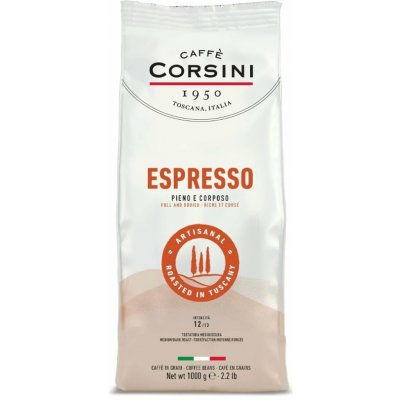 Caffé Corsini Toscana Espresso zrnková 1 kg – Hledejceny.cz